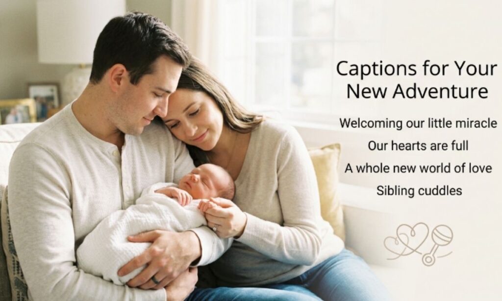 New Baby & Growing Family Captions