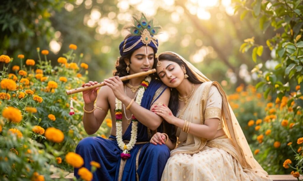 Radha Krishna Captions for Soulful Posts