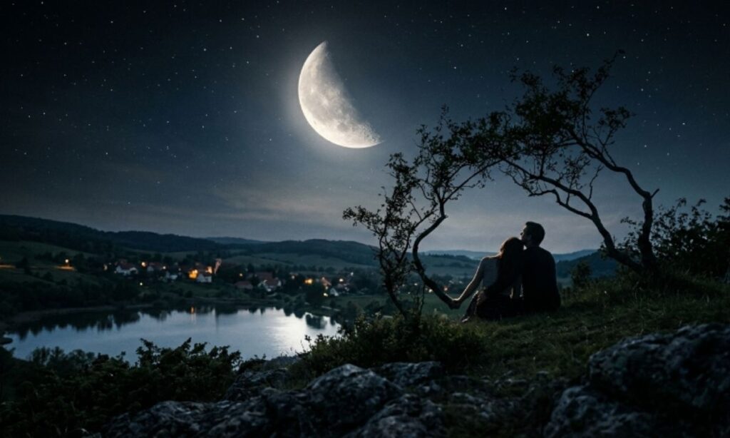 Romantic Moon Captions for Instagram