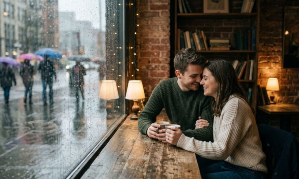 Romantic Rain Captions for Instagram