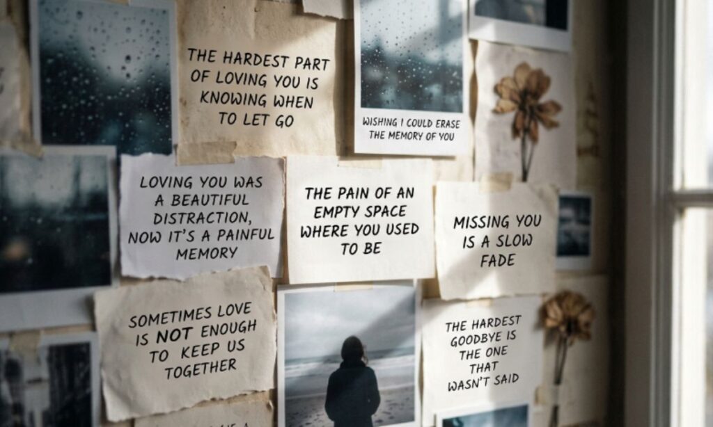 Sad Love Captions for Instagram