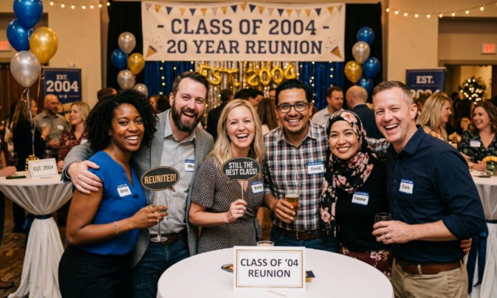 School Friends Reunion Captions