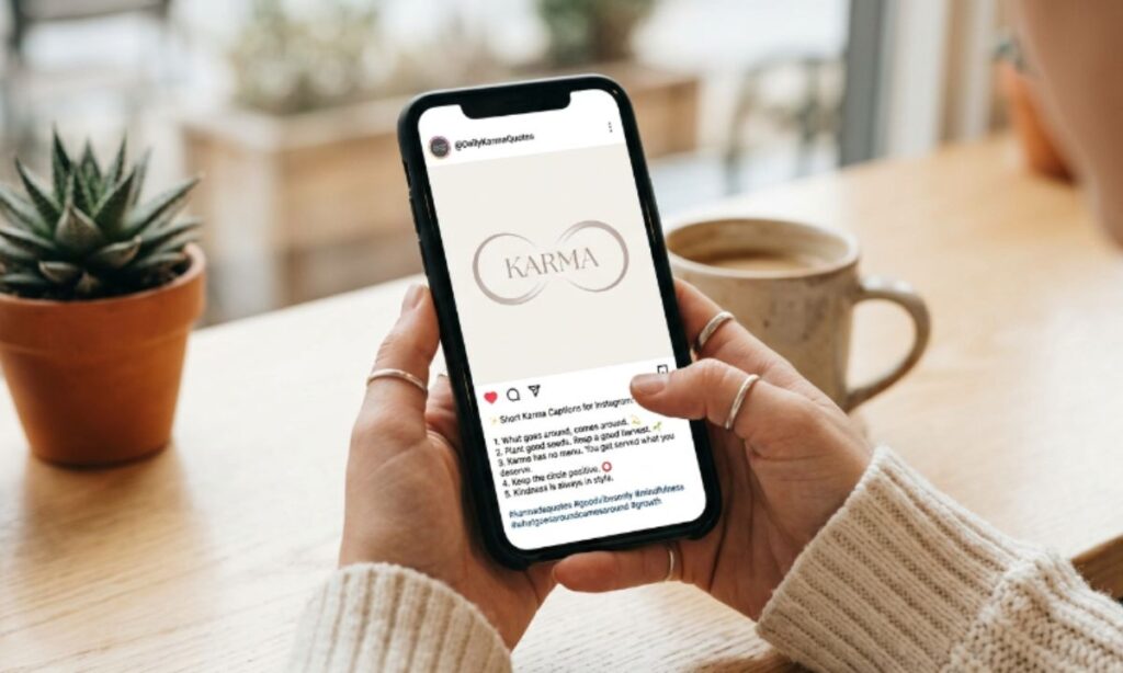 Short Karma Captions for Instagram