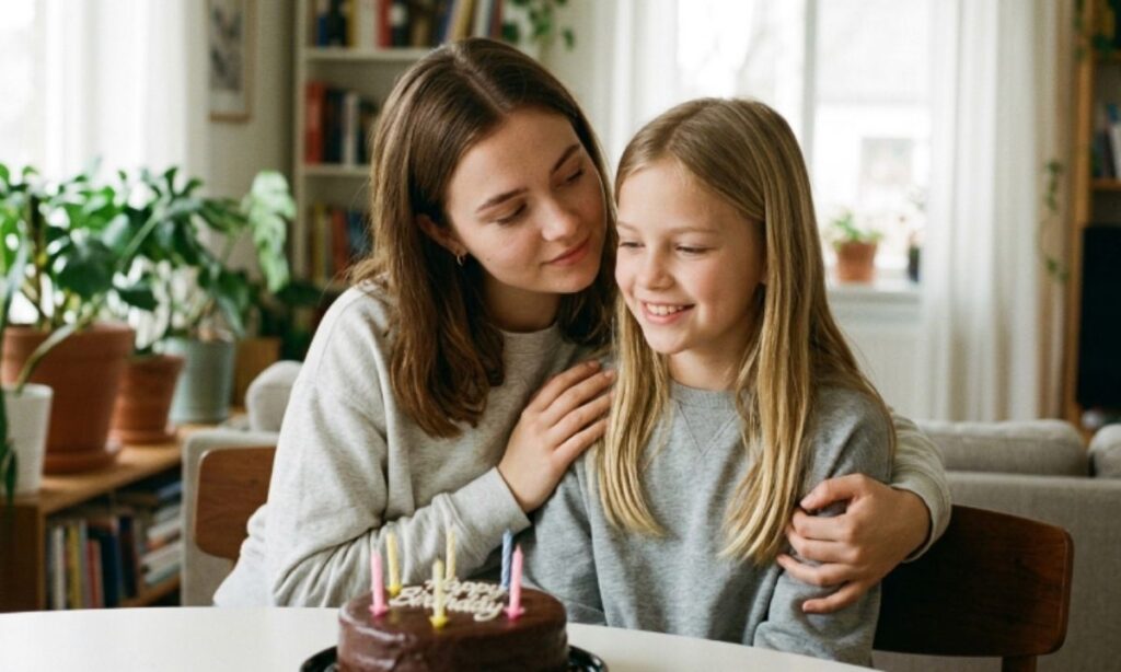 Simple Birthday Captions for Sister