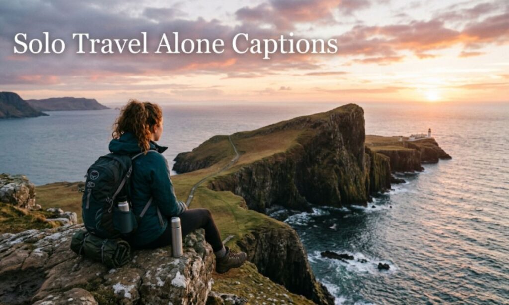 Solo Travel Alone Captions