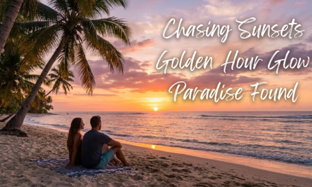 Sunset Vacation Captions