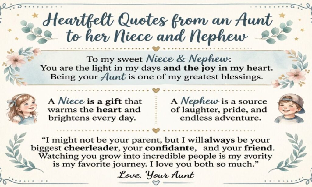  Niece Captions quotes from aunt