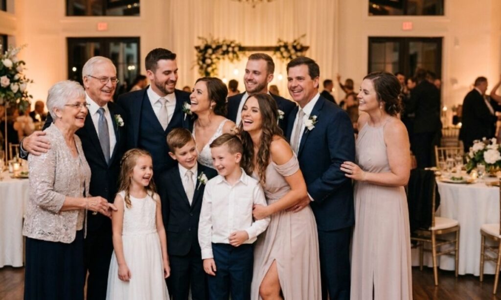 Wedding Family Captions