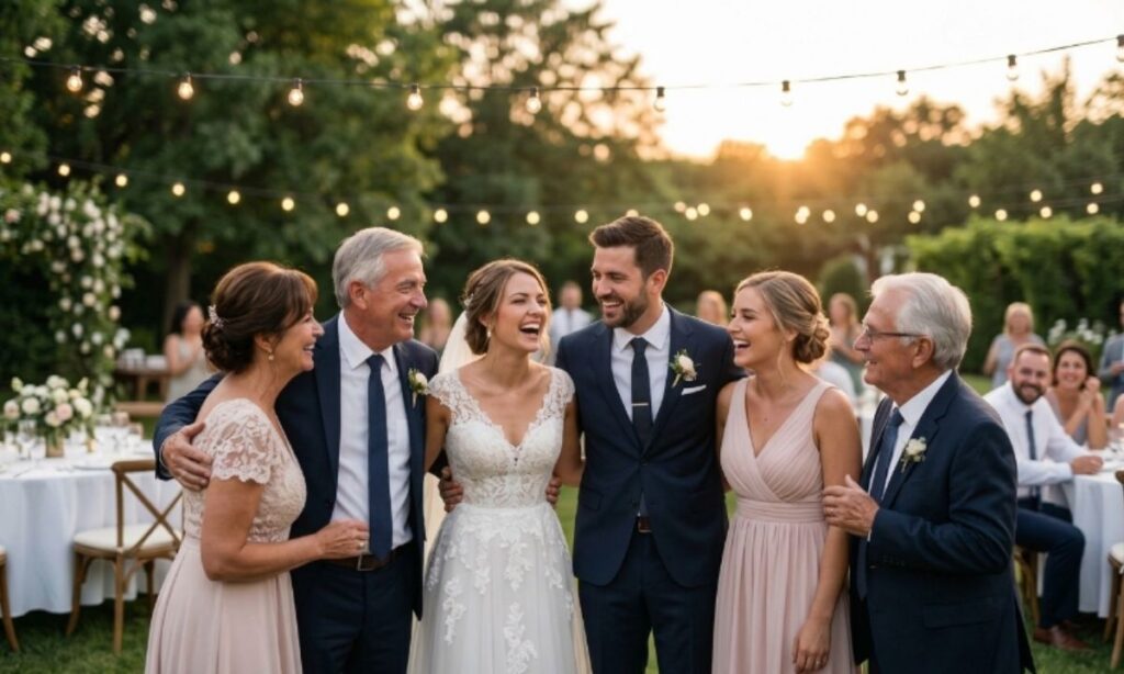 Wedding Family Moments Captions
