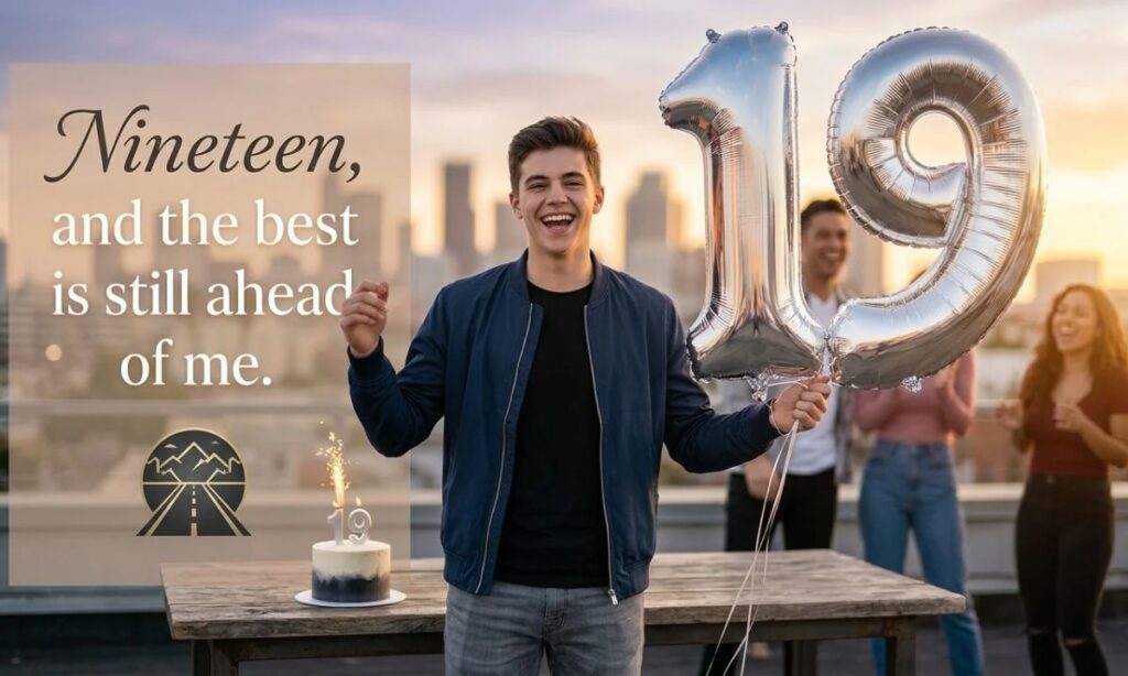 19th Birthday Captions for Boys