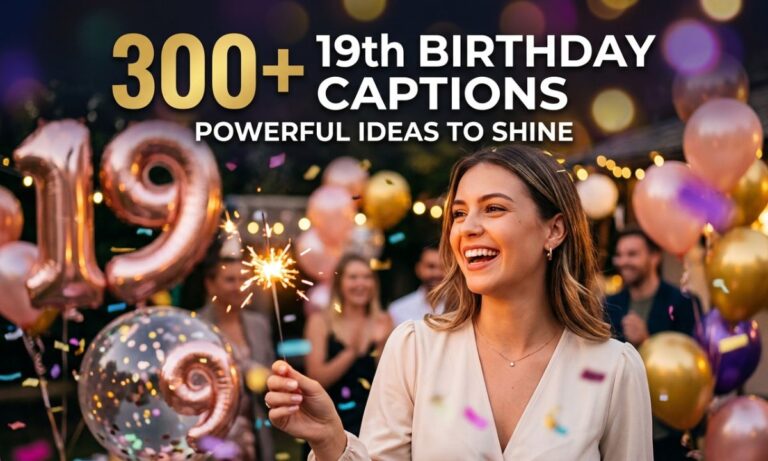 300+ 19th Birthday Captions_ Powerful Ideas to Shine