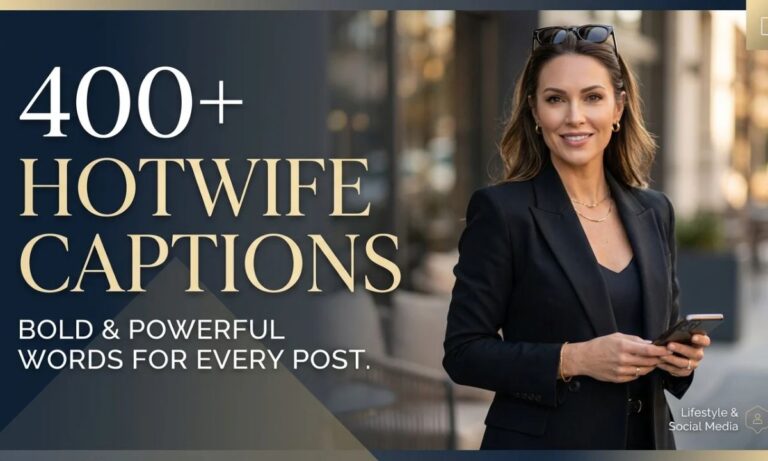 400+ Hotwife Captions_ Bold & Powerful Words for Every Post