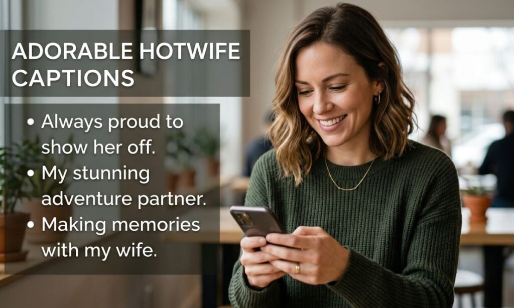 Adorable Hotwife Captions