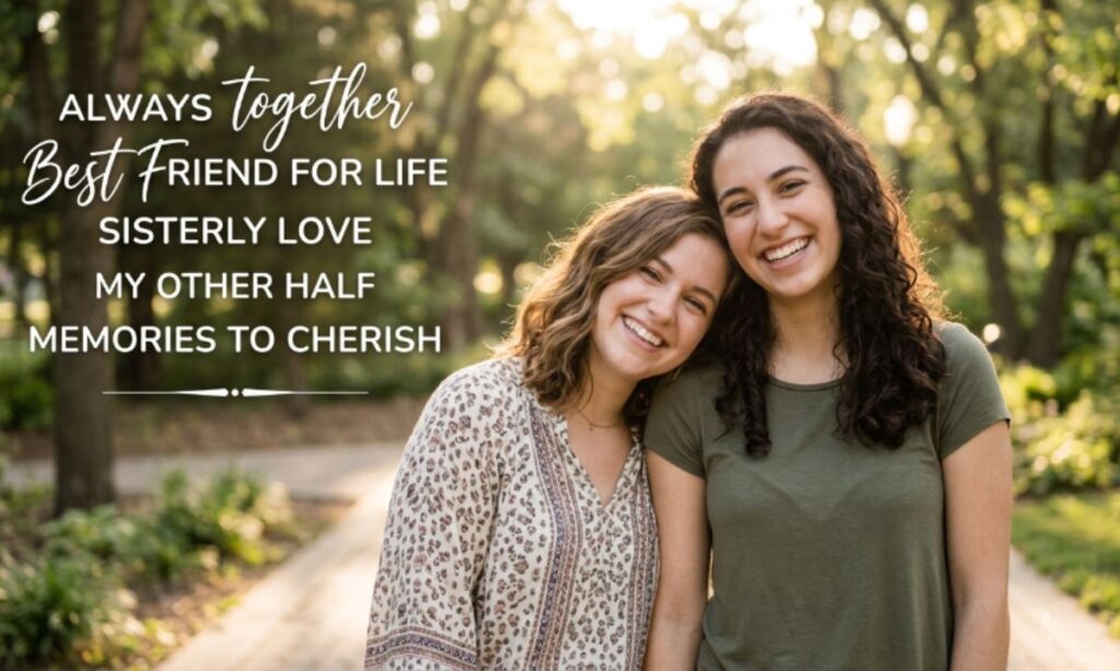 Captions For Sisters Picture