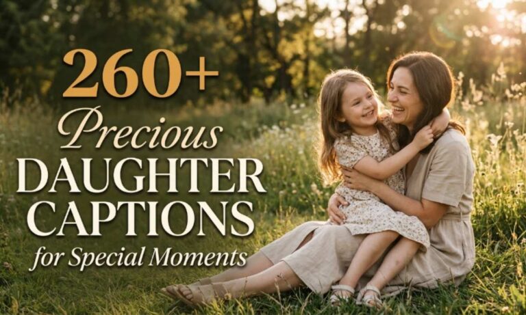 Daughter Captions