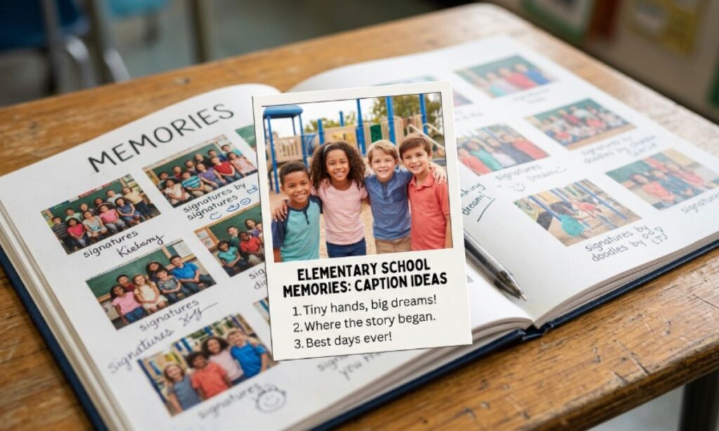 Elementary School Memories Captions