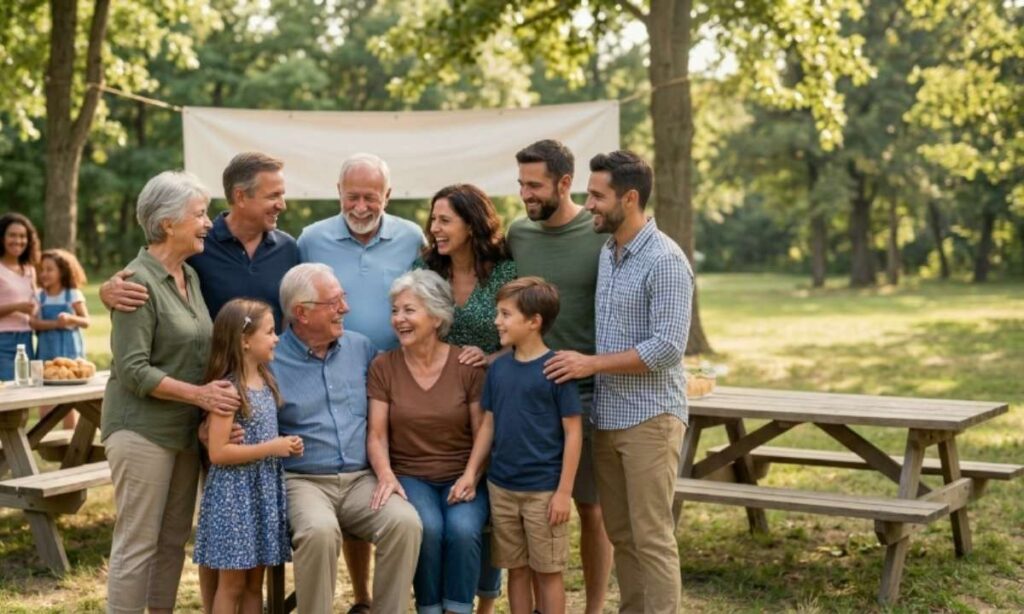 Family Reunion Captions