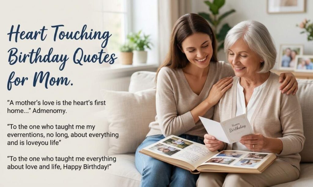 Heart Touching Birthday Quotes for Mom