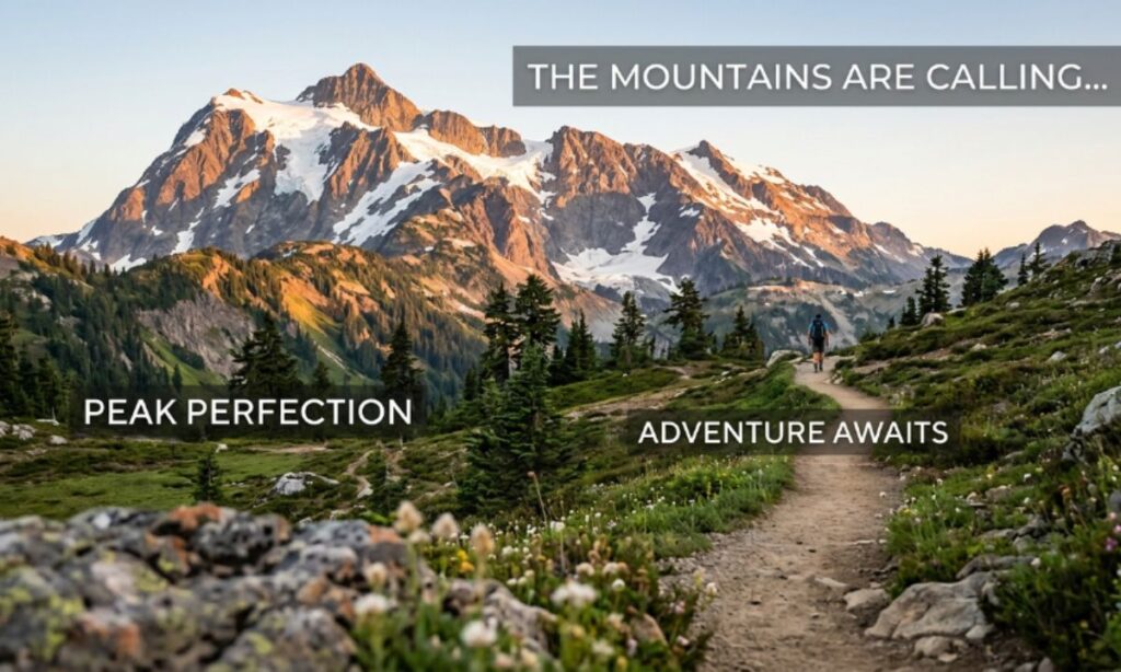 Mountain Photography Captions