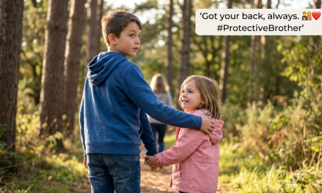 Protective Brother Captions