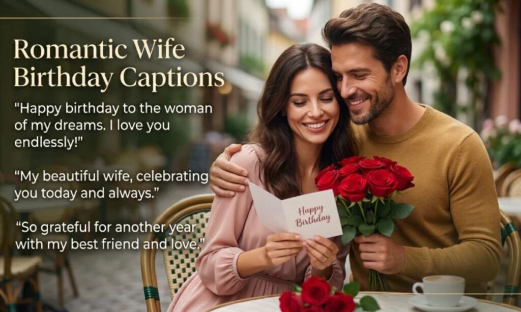 Romantic Wife Birthday Captions