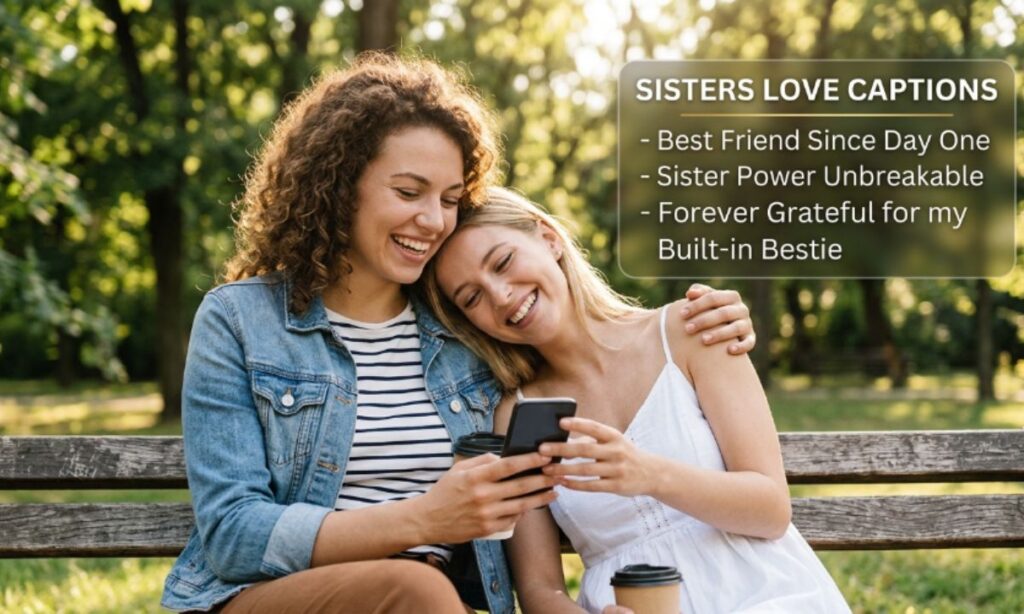 Sisters Love Captions