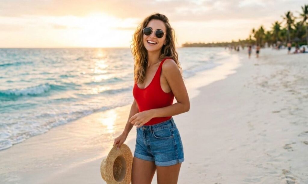 Spicy Beach Photo Captions