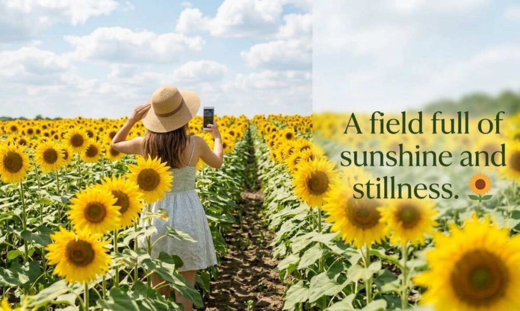 Sunshine-Inspired Captions