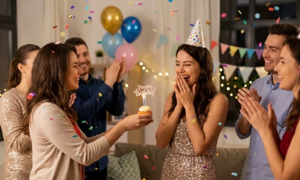 Surprise Birthday Captions