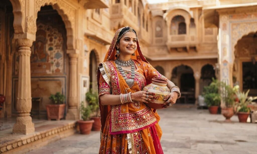 Best Captions for Rajasthani Look