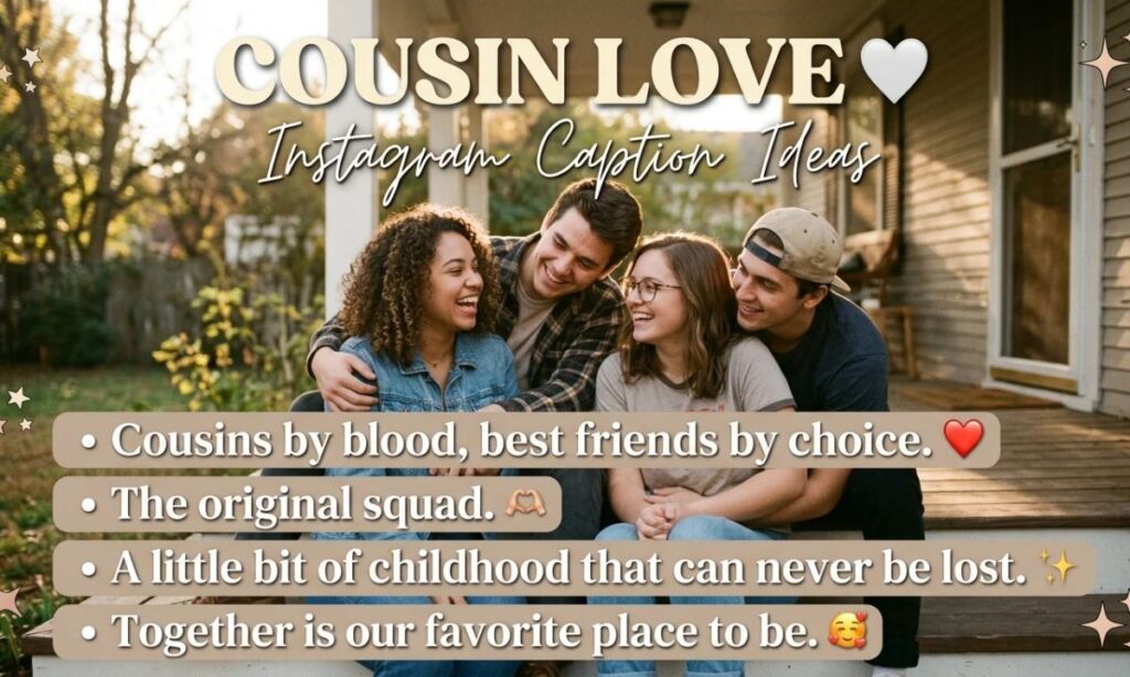 Cousin Love Captions For Instagram 