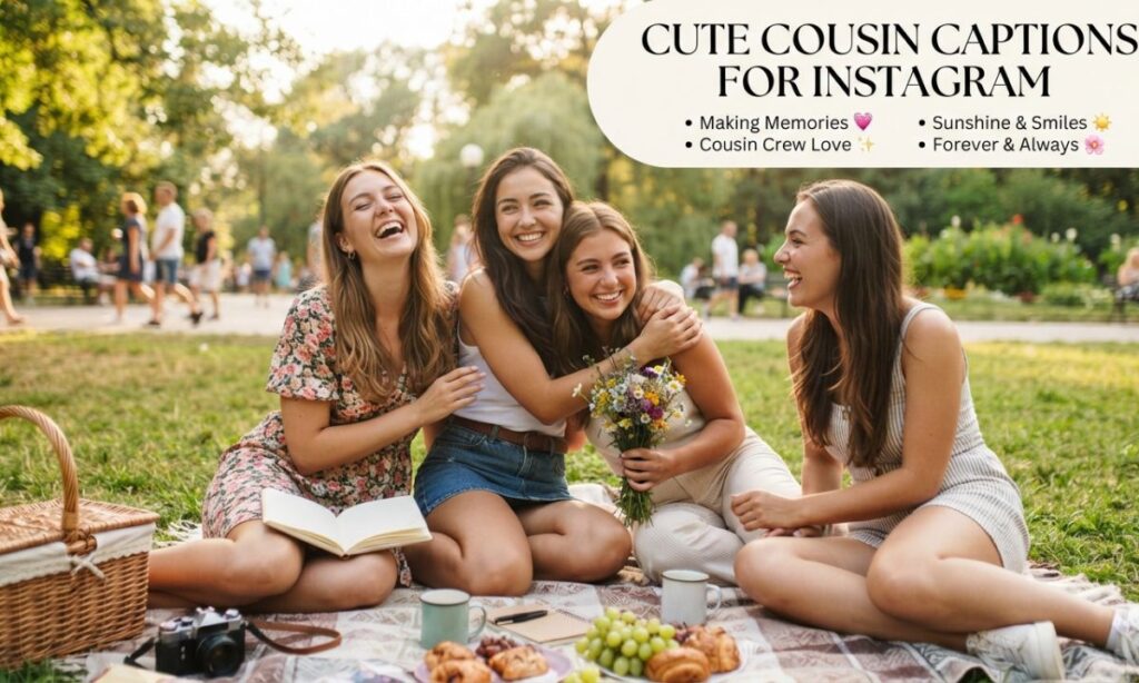 Cute Cousin Captions for Instagram