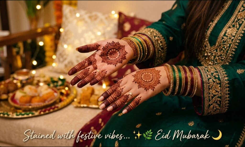Eid Mehndi Captions for Instagram