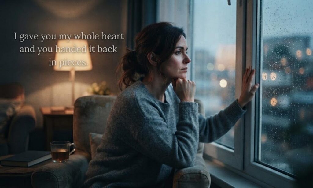 Emotional Captions About a Cheating Wife