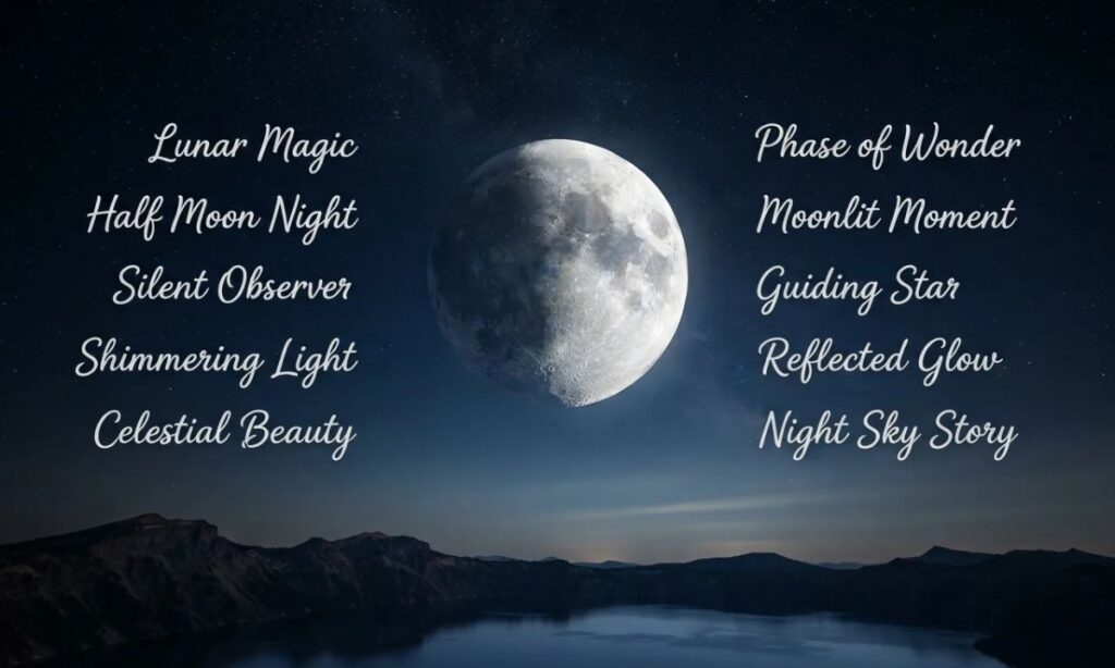 Half Moon Captions