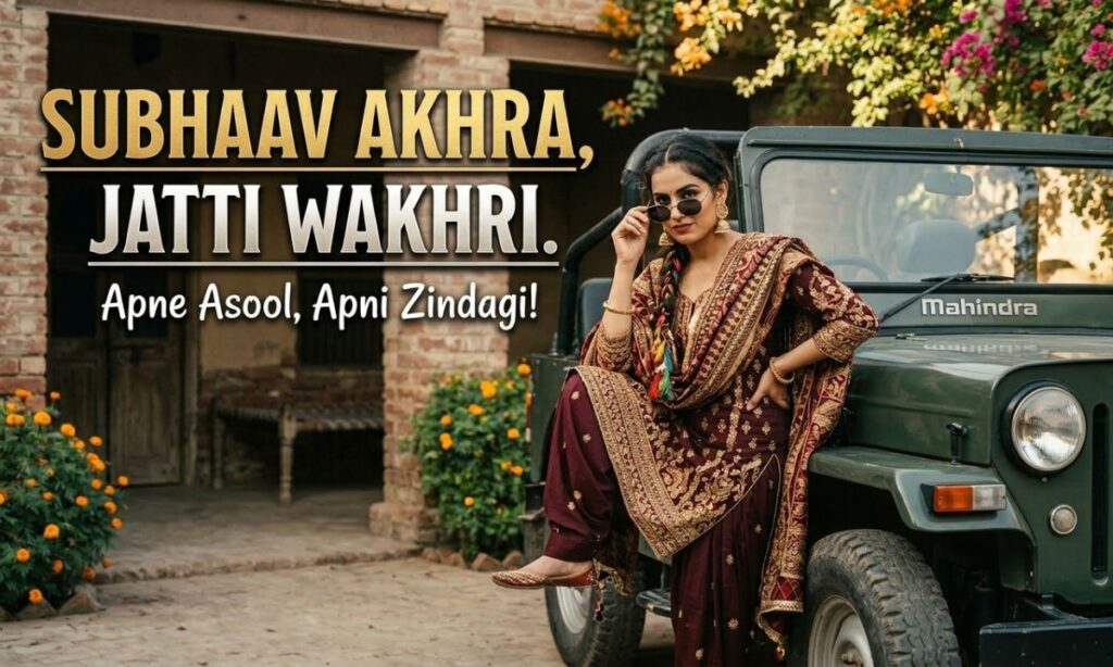 Punjabi Captions for Girls With Attitude