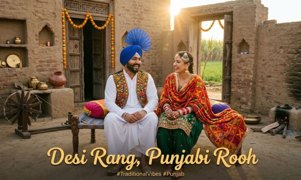 Punjabi Captions for Traditional and Desi Photos